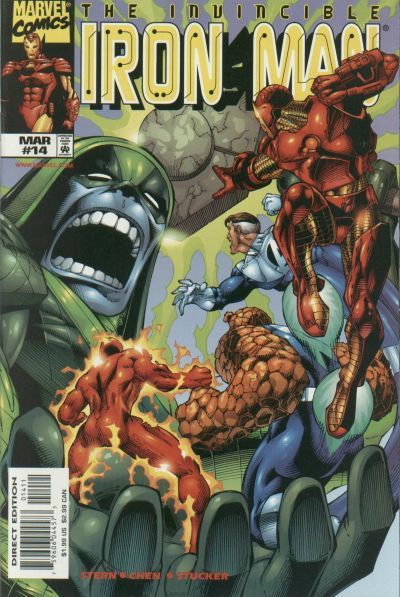 Iron Man #14, couverture