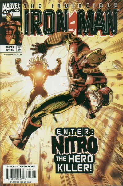 Iron Man #15, couverture