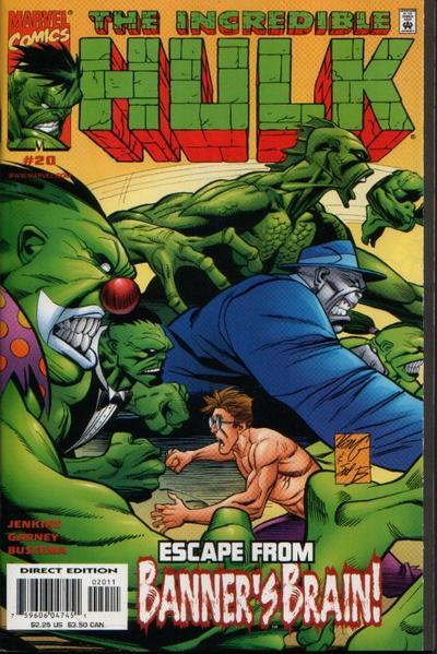 Incredible Hulk #20, couverture