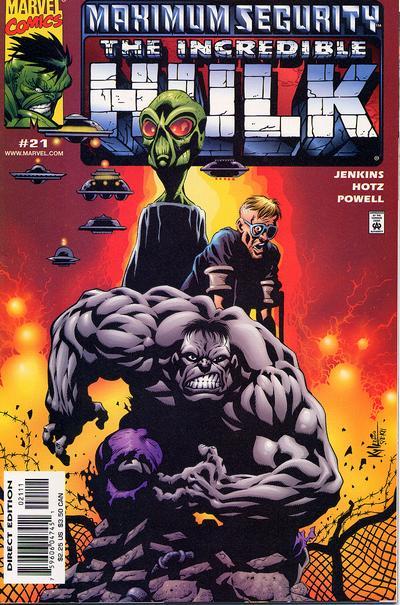Incredible Hulk #21, couverture