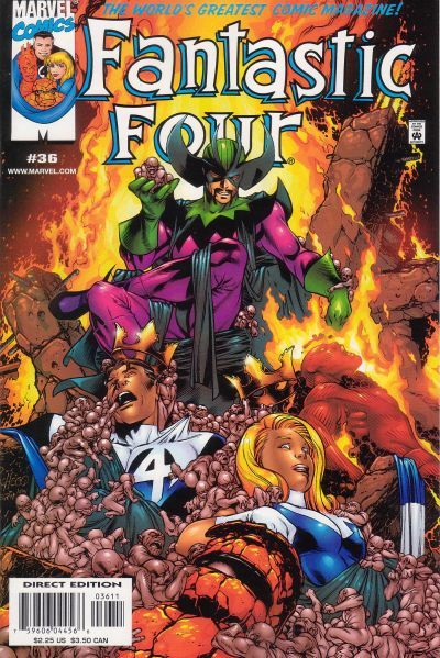 Fantastic Four #36, couverture