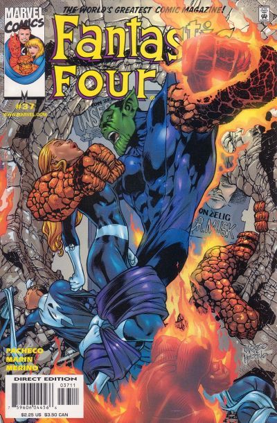 Fantastic Four #37, couverture