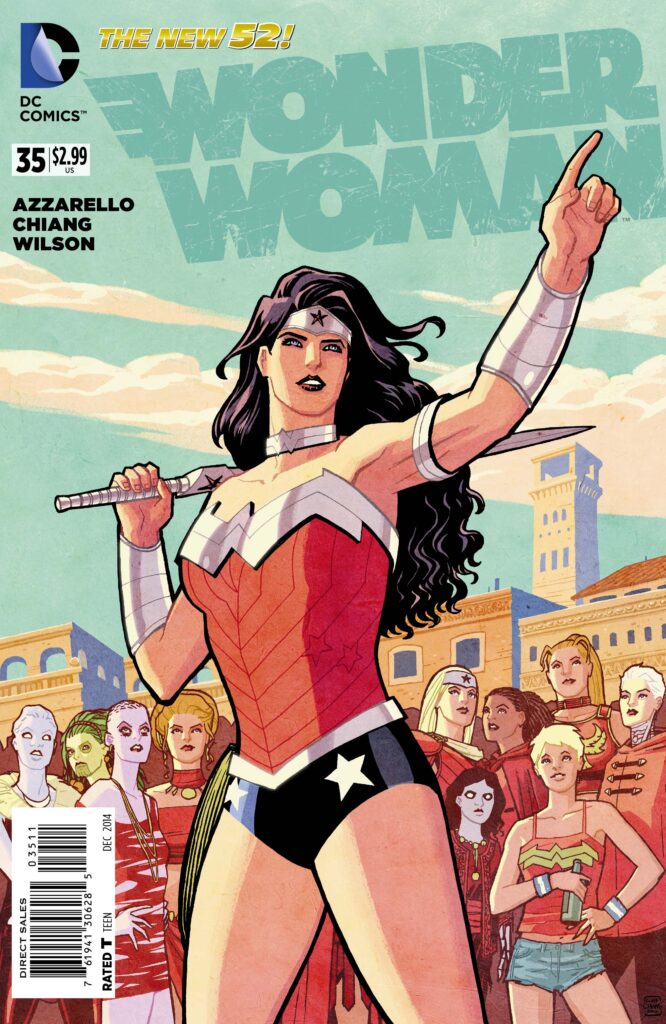 Wonder Woman #35, couverture