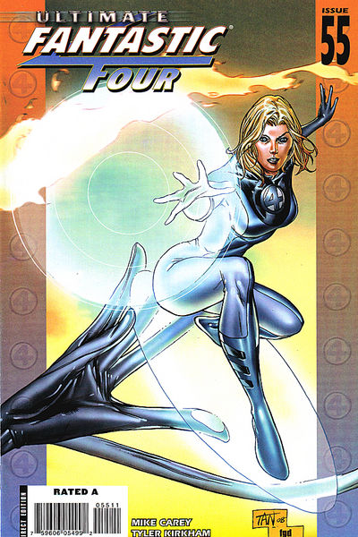 Ultimate Fantastic Four #55, couverture