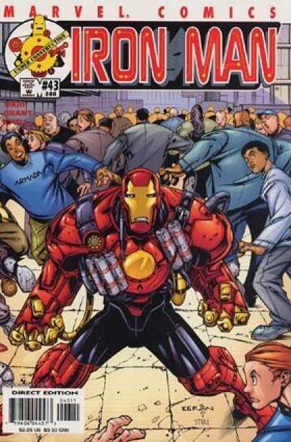 Iron Man #43, couverture