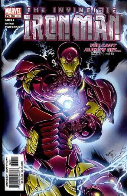 Iron Man #62, couverture