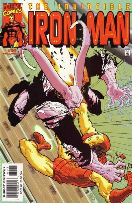 Iron Man #34, couverture