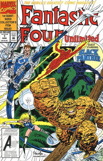 Fantastic Four Unlimited #1, couverture