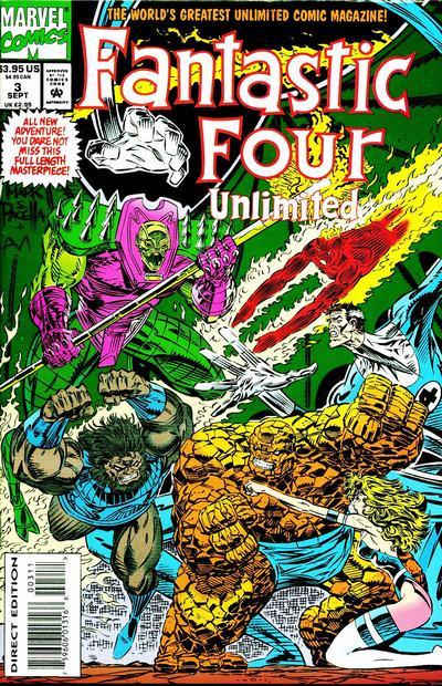 Fantastic Four Unlimited #3, couverture