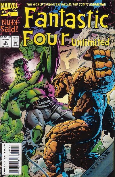 Fantastic Four Unlimited #4, couverture