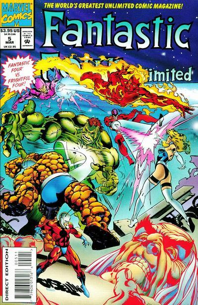 Fantastic Four Unlimited #5, couverture