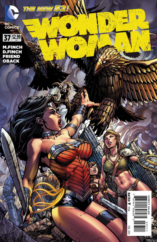 Wonder Woman #37, couverture