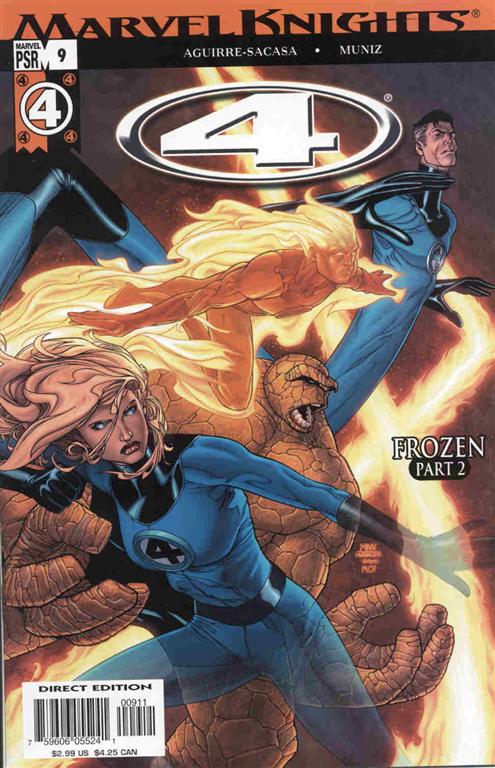 Marvel Knights: 4 #9, couverture