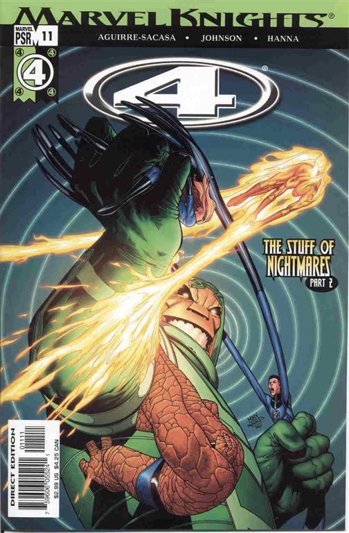 Marvel Knights: 4 #11, couverture