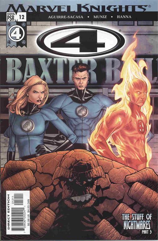 Marvel Knights: 4 #12, couverture