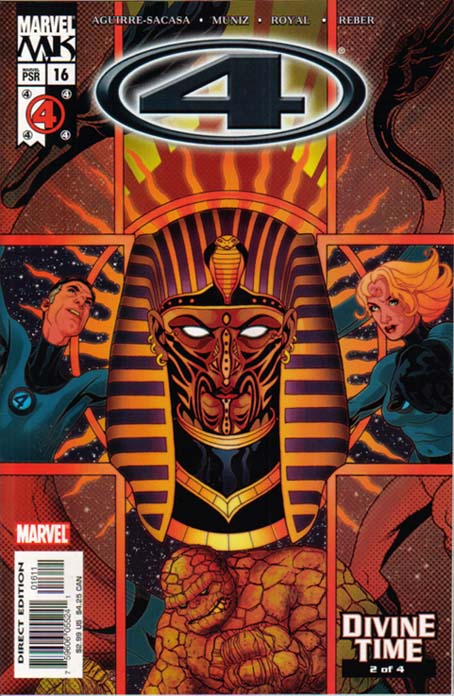 Marvel Knights: 4 #16, couverture