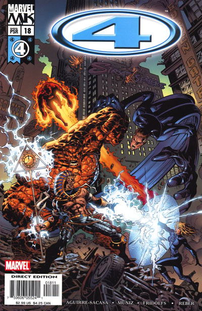 Marvel Knights: 4 #18, couverture