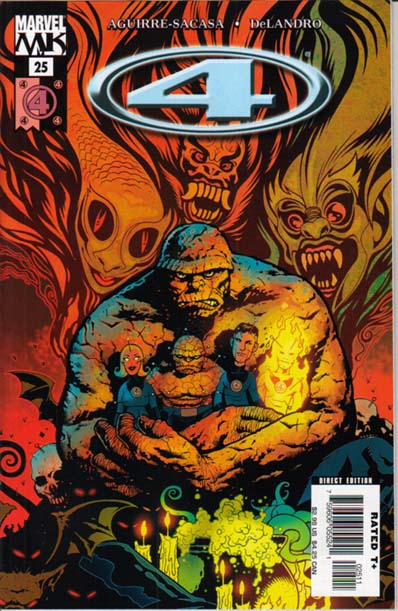 Marvel Knights: 4 #25, couverture