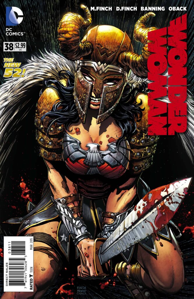 Wonder Woman #38, couverture