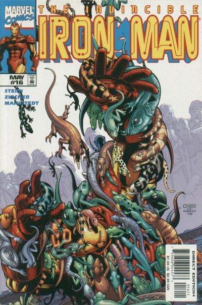 Iron Man #16, couverture