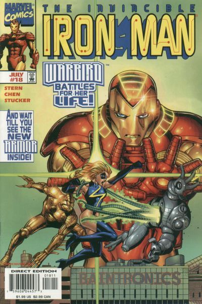 Iron Man #18, couverture
