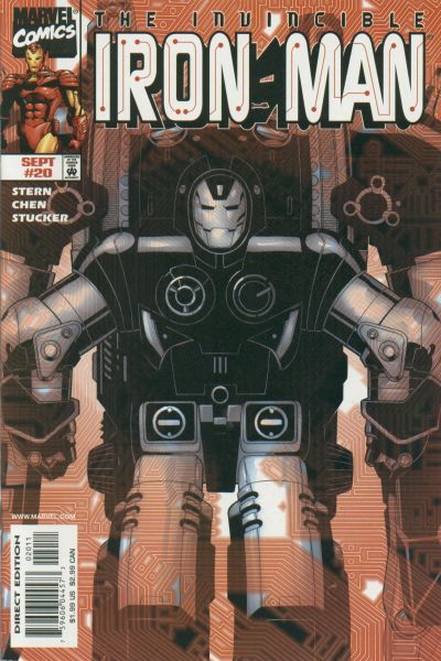 Iron Man #20, couverture
