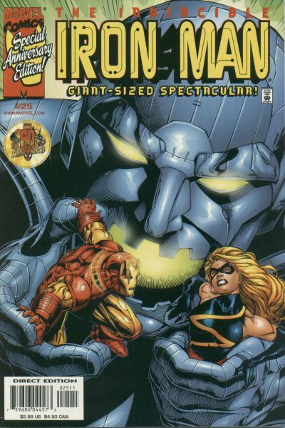 Iron Man #25, couverture