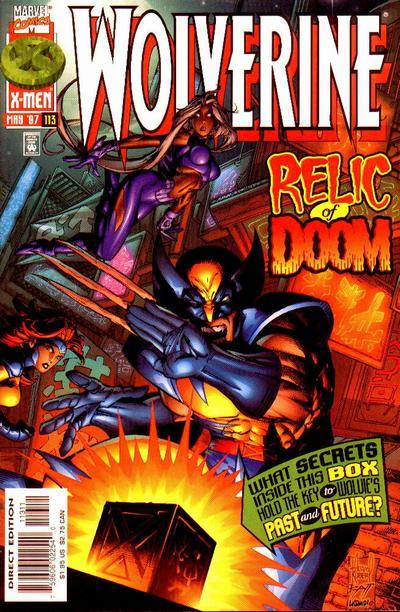 Wolverine #113, couverture