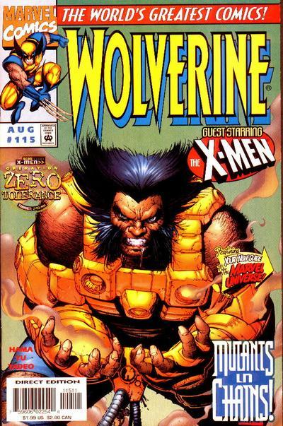 Wolverine #115, couverture