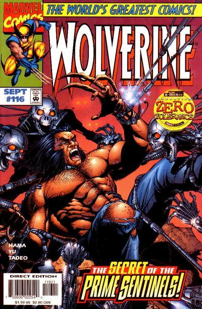 Wolverine #116, couverture