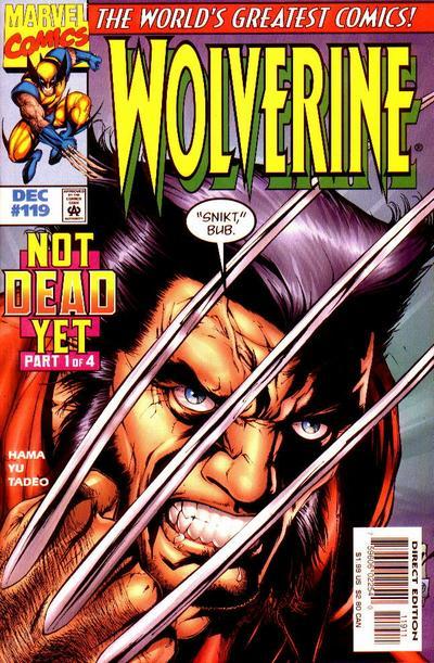 Wolverine #119, couverture