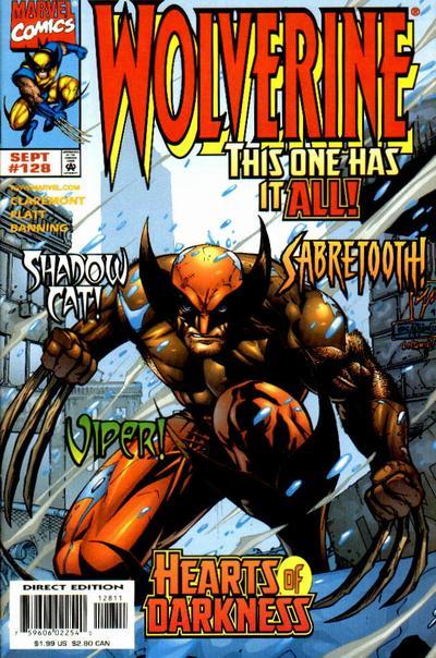 Wolverine #128, couverture