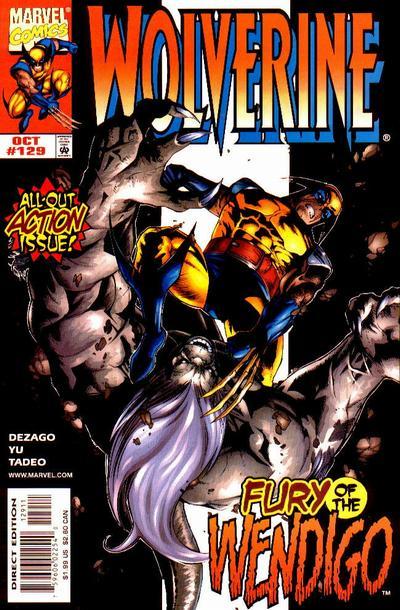 Wolverine #129, couverture