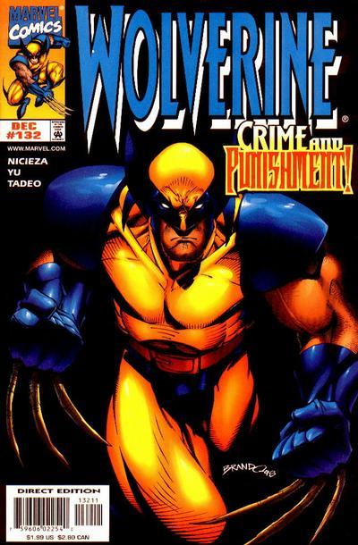 Wolverine #132, couverture