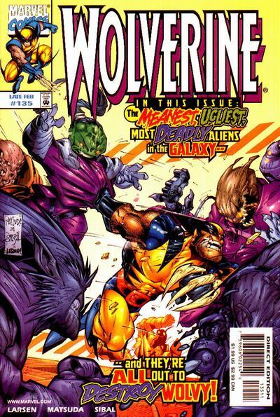 Wolverine #135, couverture