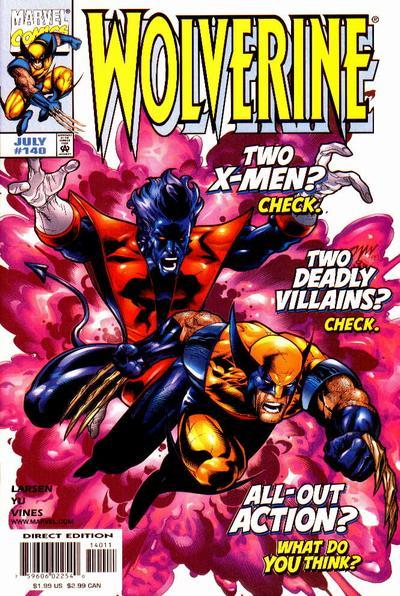 Wolverine #140, couverture