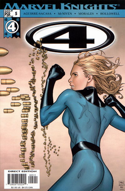 Marvel Knights: 4 #5, couverture