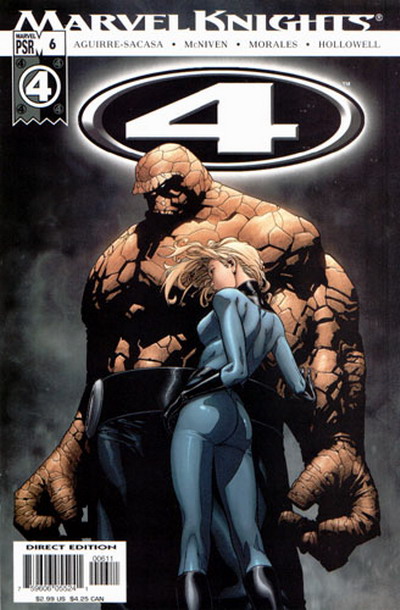 Marvel Knights: 4 #6, couverture