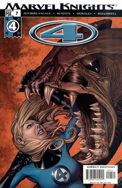 Marvel Knights: 4 #7, couverture