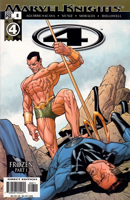 Marvel Knights: 4 #8, couverture