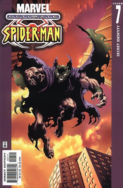Ultimate Spider-Man #7, couverture