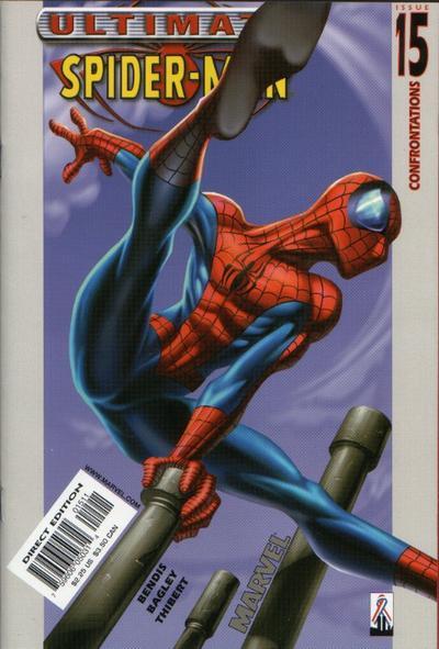 Ultimate Spider-Man #15, couverture