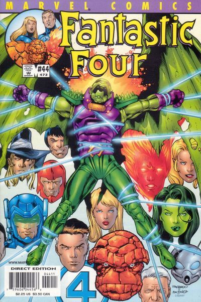 Fantastic Four #44, couverture