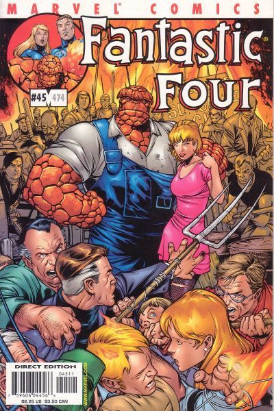 Fantastic Four #45, couverture