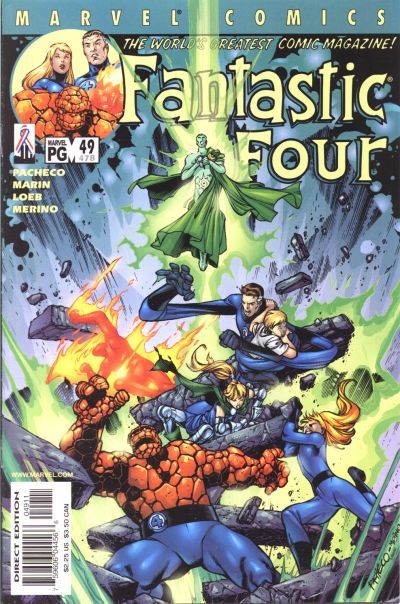 Fantastic Four #49, couverture