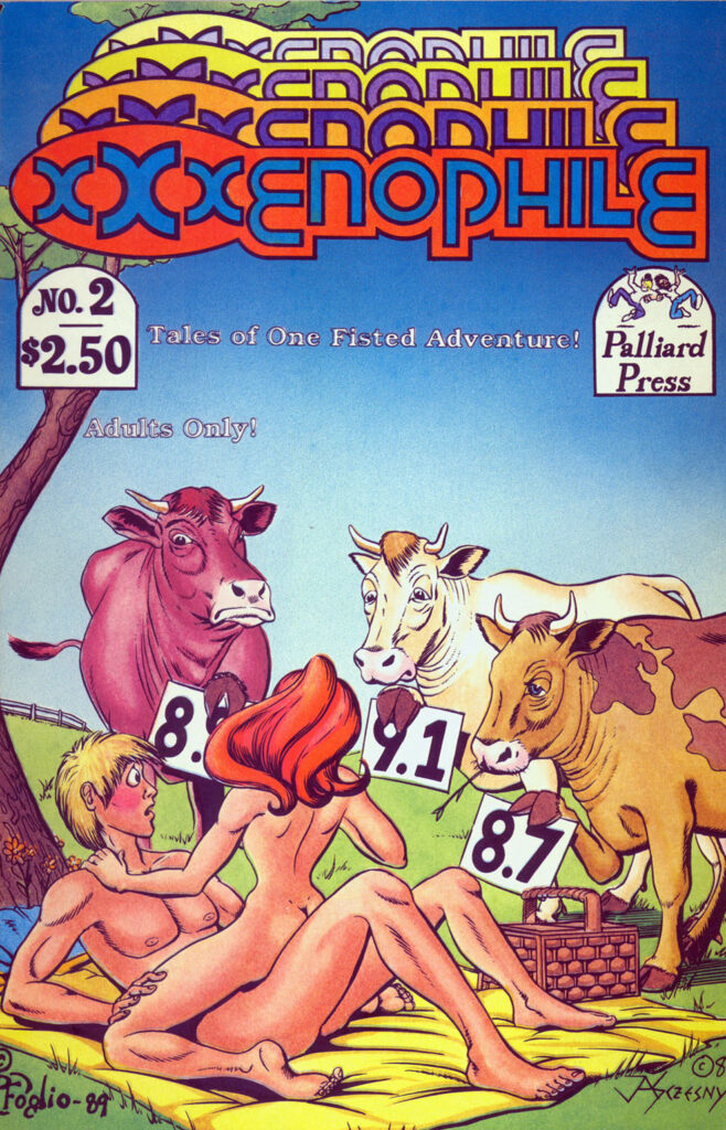 Xxxenophile #2, couverture