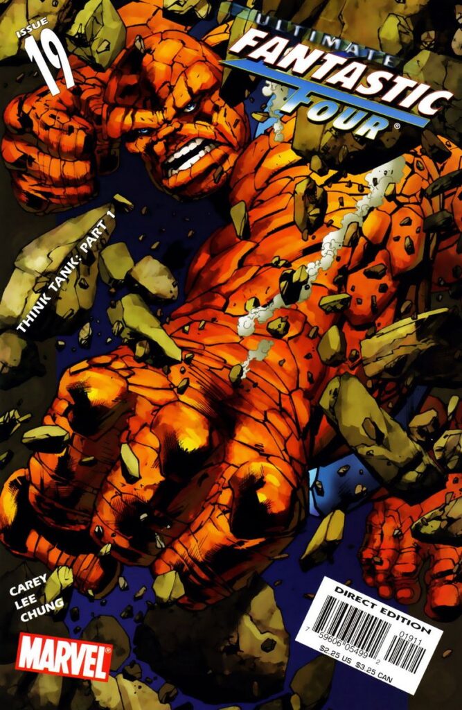 Ultimate Fantastic Four #19, couverture