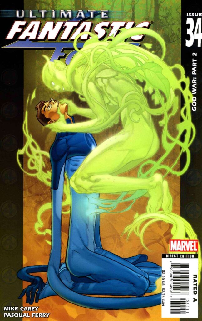 Ultimate Fantastic Four #34, couverture