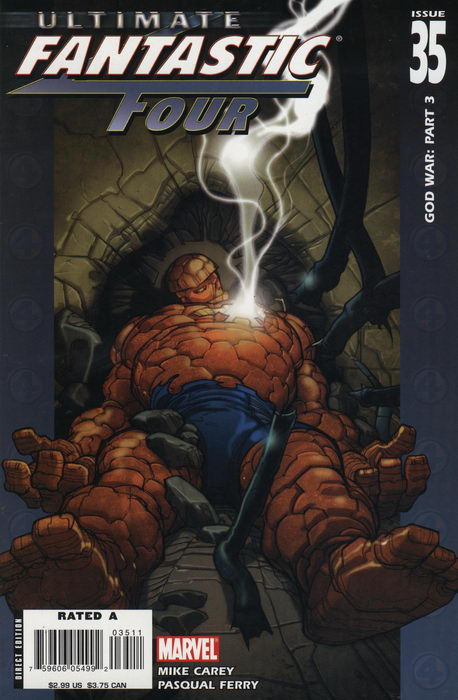 Ultimate Fantastic Four #35, couverture
