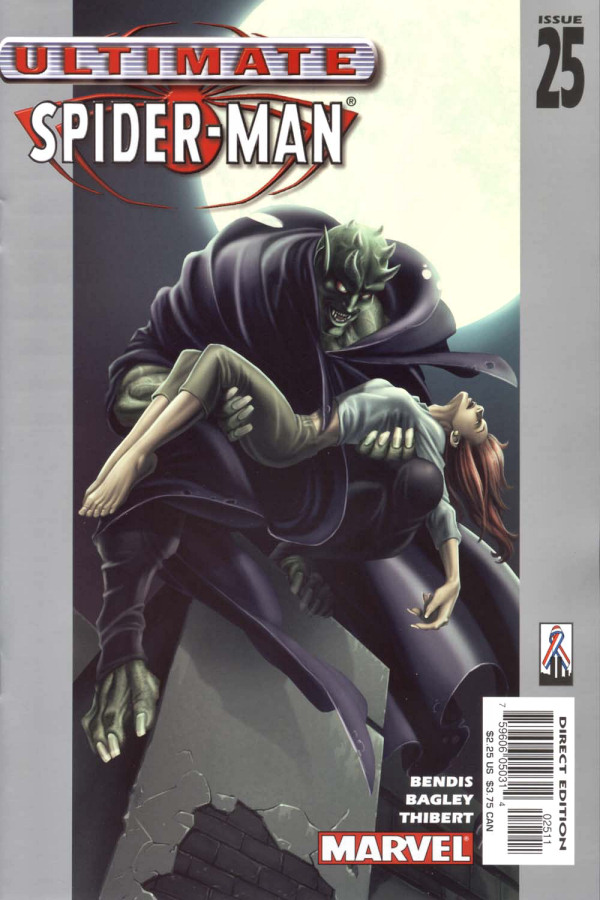 Ultimate Spider-Man #25, couverture